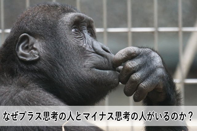 なぜプラス思考の人とマイナス思考の人がいるのか?