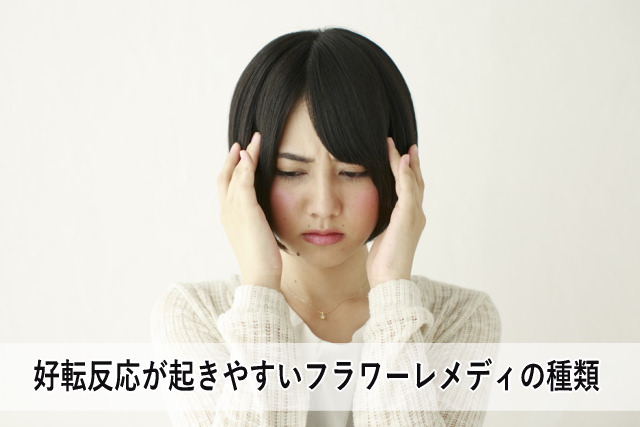 好転反応が起きやすいフラワーレメディの種類