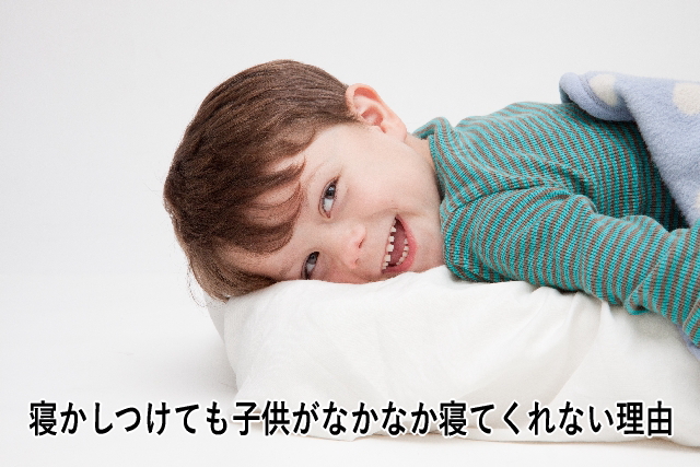 寝かしつけても子供がなかなか寝てくれない理由 寝かしつけても子供がなかなか寝てくれない理由