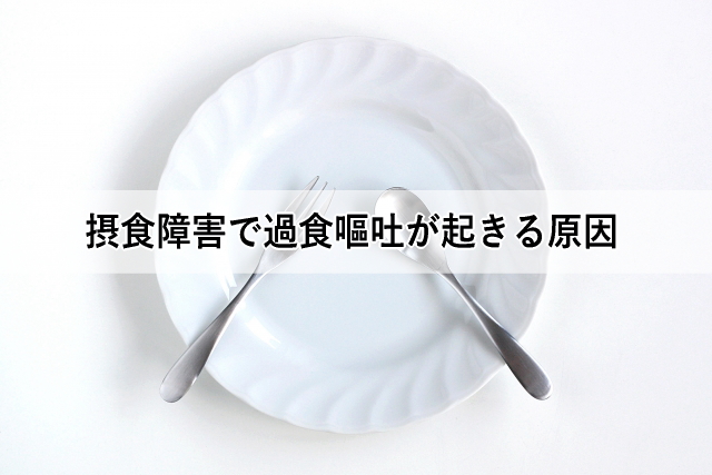 摂食障害で過食嘔吐が起きる原因