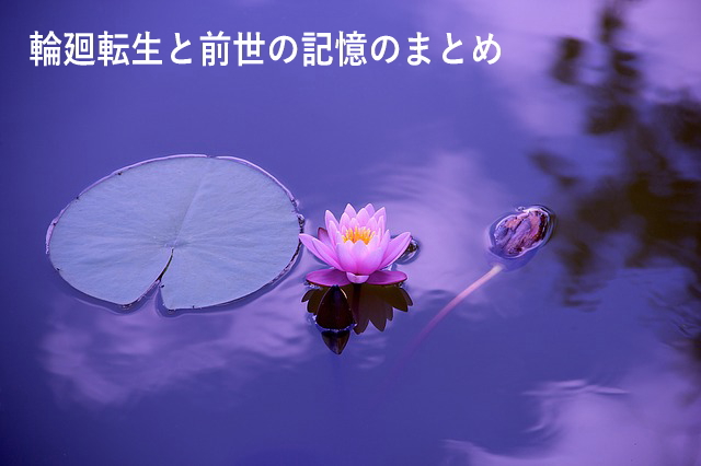 輪廻転生と前世の記憶のまとめ