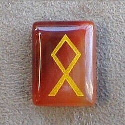 ルーン石(カーネリアン) オセル